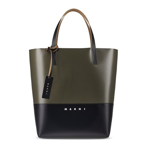 Marni Two-Tone Tote Bag With Structured Silhouette - NWT - Picture 1 of 3